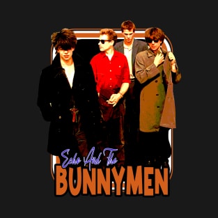 Echo And The Bunnymen Backstage Candid Peeks Behind The Music T-Shirt