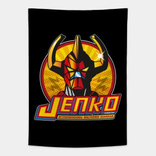 Japanese Super Robot Knockoff Jenko Tapestry