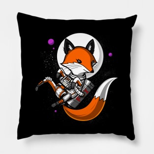 Fox Space Astronaut Pillow