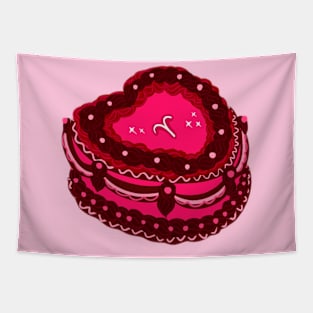 Aries cake Tapestry