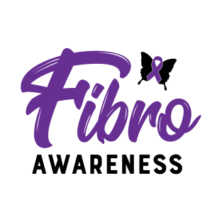 Fibro Awareness Butterfly T-Shirt