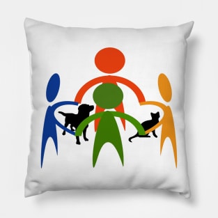 Stickman unity Pillow