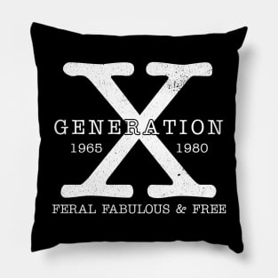 Feral Fabulous & Free Pillow