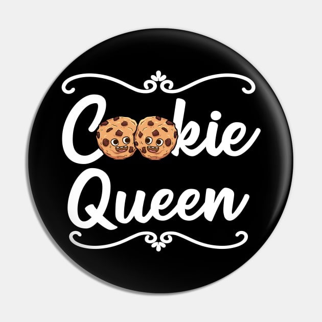 Cute Cookie Queen Baking Mom Gift Women Christmas Pin by Kuehni