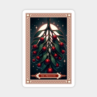 The Mistletoe Tarot Card Magnet