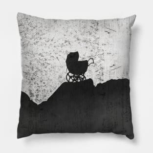 Rosemarys Baby Collage Pillow