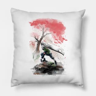 The copy ninja under the tree Pillow