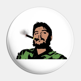 CHE GUEVARA Smoking a Cigar Pin