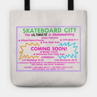 Vintage Skateboard City - America's First Ever Skate Park Tote