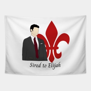 elijah mikaelson sired to elijah fleur de lis the originals Tapestry