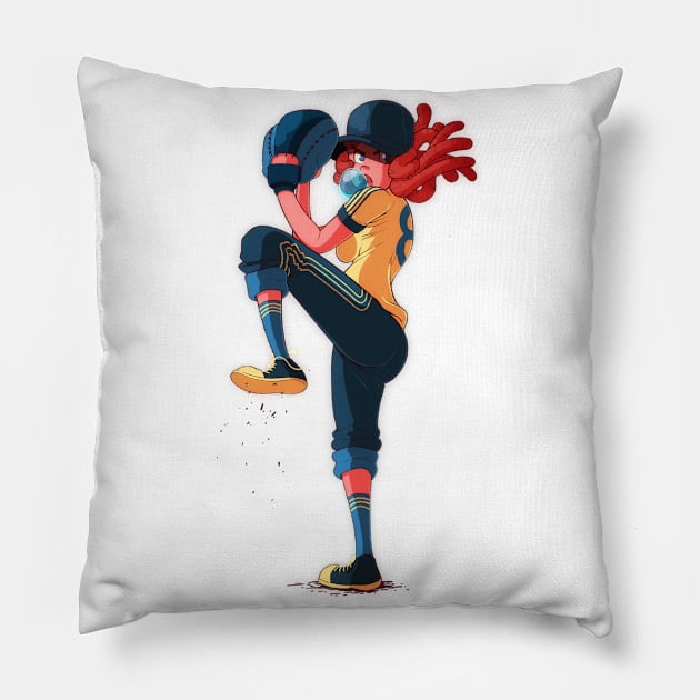 The Pitcher Pillow by RichTee Designs