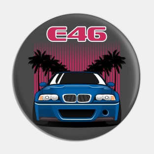 e46 blue bimmer Pin