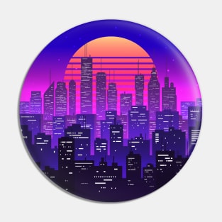 Midnight City Pin