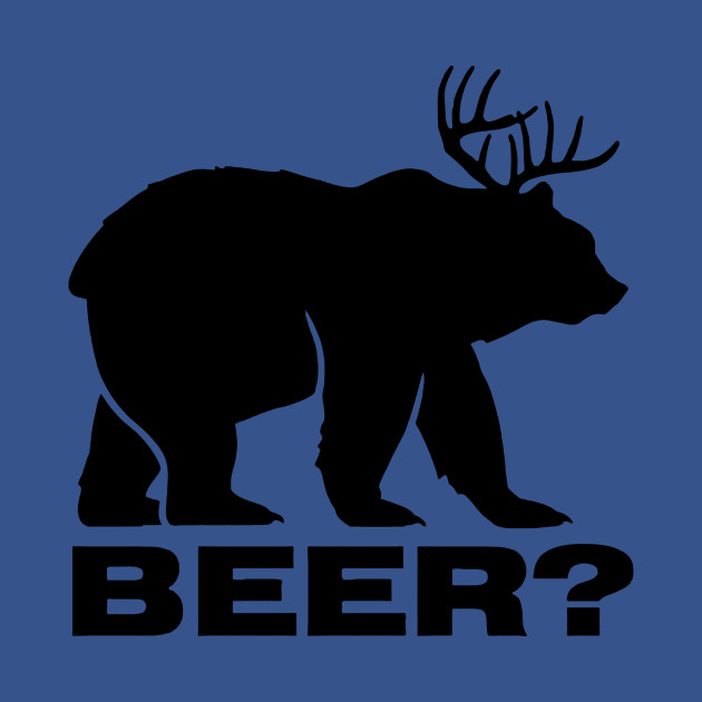 Discover Beer bear deer - Beer Bear Deer - T-Shirt