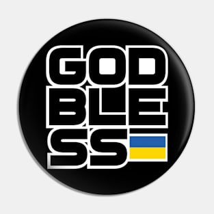 GOD BLESS UKRAINE Pin