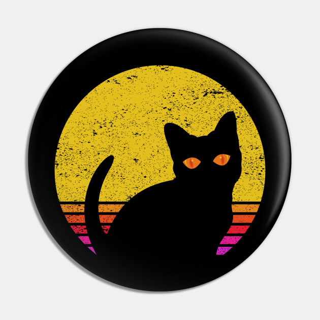 Cat Retro Shirt Funny Cat Shirt Black Cat Shirt Cat Shirt