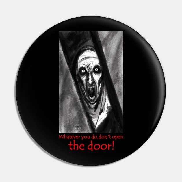 The Nun Door Pin by DougSQ