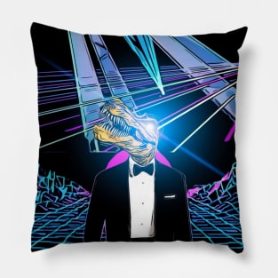 Dapper Dino Pillow