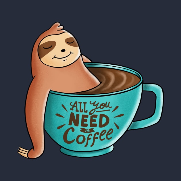 Coffee Sloth by coffeeman