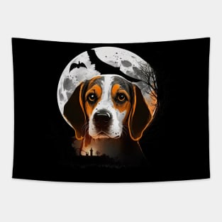 Halloween Beagle Tapestry