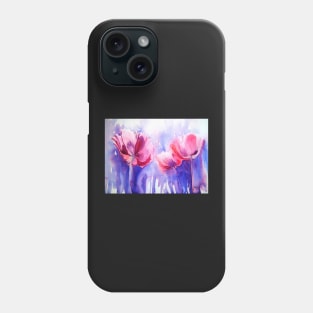 Pink Poppy Explosion Phone Case