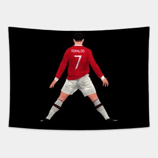 Ronaldo Siuuu Celebration Tapestry