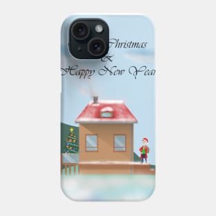 Christmas illustration Phone Case