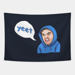 Lazarbeam Tapestries Teepublic