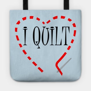 I Quilt Tote