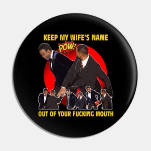 wow will smith slap chris rock Pin