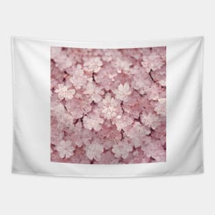 Pink Sakura Blossom Flower Pattern #2 Tapestry