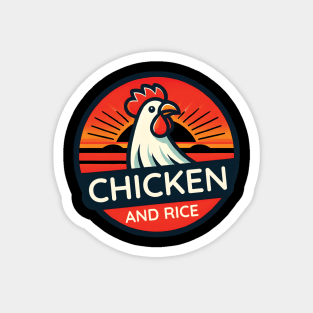 Chicken and Rice Magnet