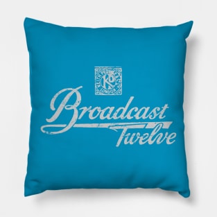 Broadcast Twelve Records Pillow