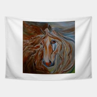 Golden Palomino Tapestry