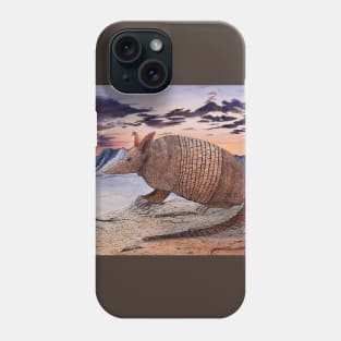 Armadillo Sunset Phone Case