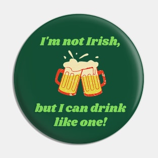 St Patrick's Day Funny Saying Pin