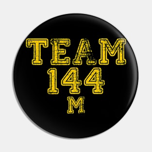 Michigan Team 144 Pin