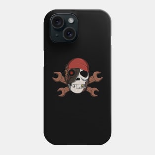 Steampunk Pirate Skull Phone Case