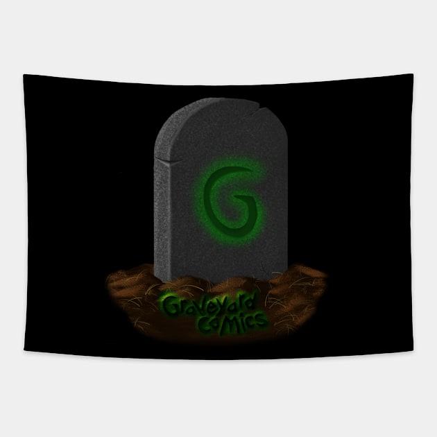 Graveyard Comics Tombstone Tapestry by Graveyard Shop