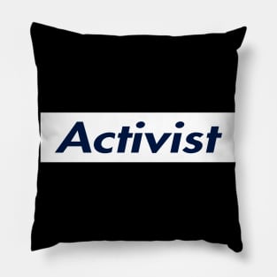 SUPER ACTIVIST LOGO Pillow