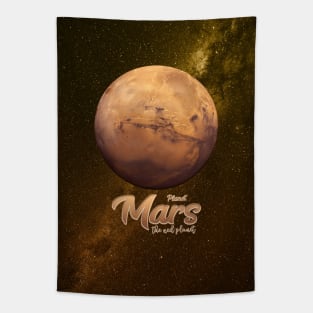 Planet Mars: The Red Planet V02 Tapestry