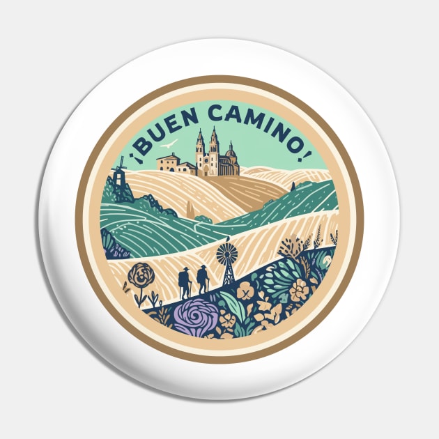 Buen Camino! El Camino de Santiago de Compostela - The Way of Saint James - Peregrino Pilgrim - Camino Frances Ingles Primitivo Shirt, Hoodie, Mug, Tote, Souvenir, etc Pin by cloudhiker