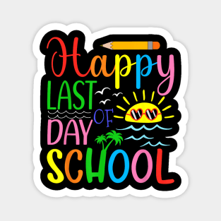 Happy Last Day Of School Magnet