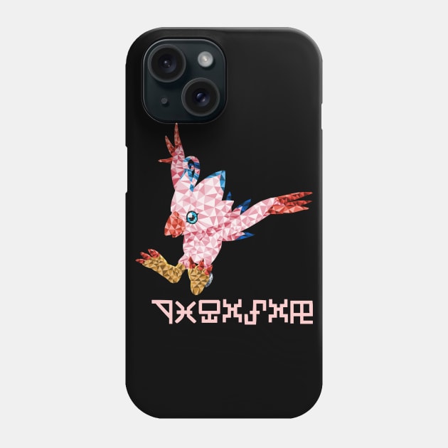 Polygon Biyomon Phone Case by Bajingseng