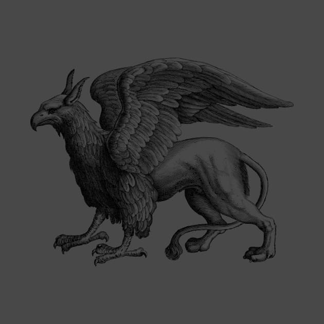 Vintage Griffin, Gryphon by Bootyfreeze