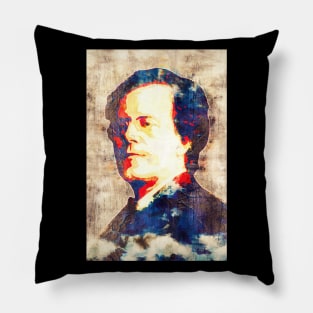 Gustav Mahler Pop Art Pillow