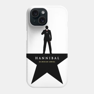 HANNIBAL: An American Cannibal (black) Phone Case