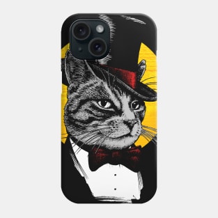 Tuxedo cat Phone Case
