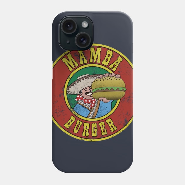 Black Books - Mamba Burger Phone Case by IncognitoMode