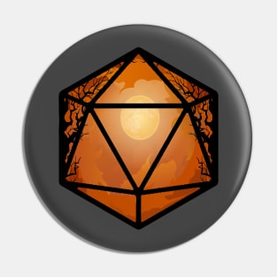 Haunted Grove D20 Pin